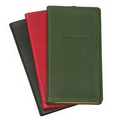 Pocket Address Book W/ Bonded or Synthetic Leather Cover (3"x6")